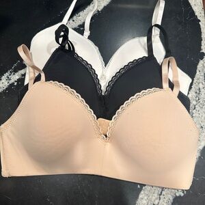 3 Laura Ashley Bras